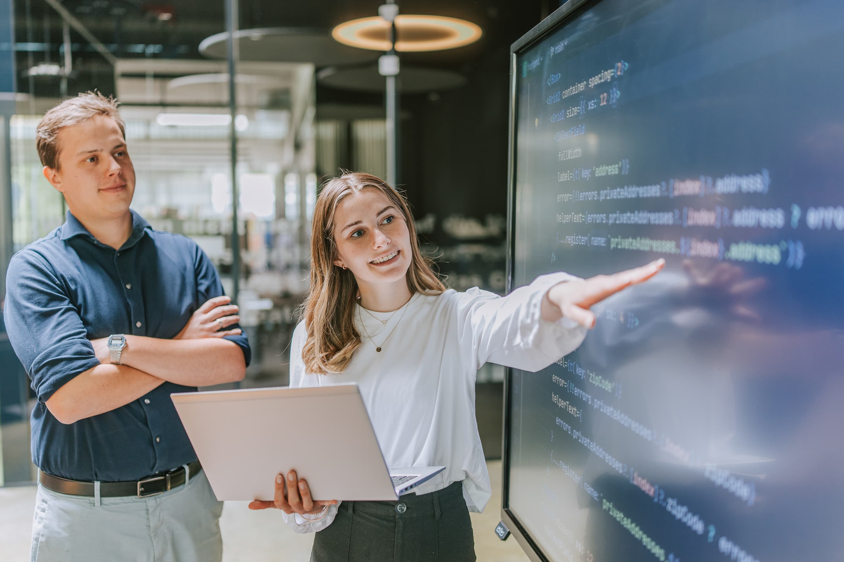 Softwareenwickler Code exakt